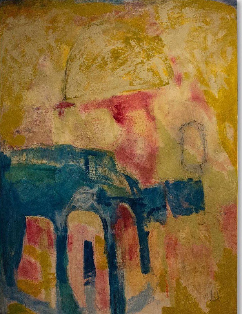 Arcade, front view of the canvas
